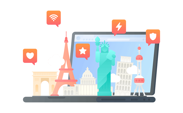 在西班牙连接到中国的代理 - 大陆VPN
